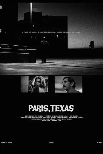 Poster to the movie "Paris, Texas" #1182772
