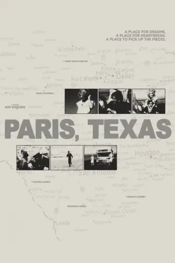 Poster to the movie "Paris, Texas" #964200