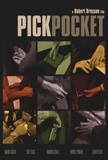 Poster to the movie "Pickpocket" #679932
