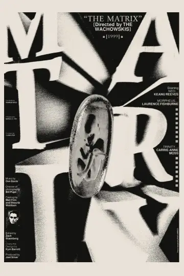 Poster to the movie "The Matrix" #1205996