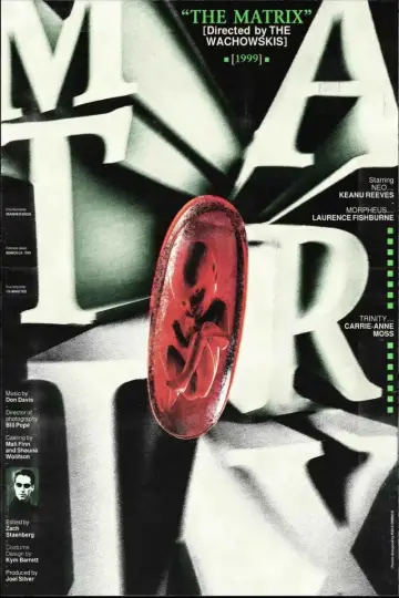 Poster to the movie "The Matrix" #526202