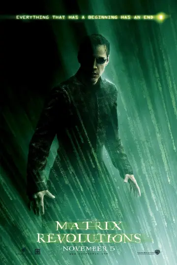 Poster to the movie "The Matrix Revolutions" #371142