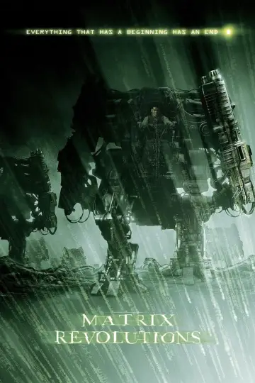 Poster to the movie "The Matrix Revolutions" #604739
