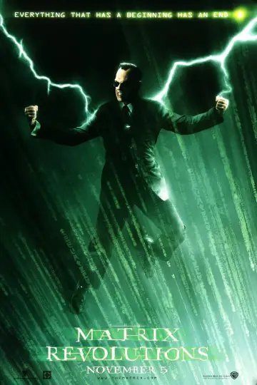 Poster to the movie "The Matrix Revolutions" #961395