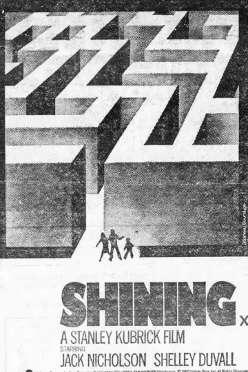 Poster to the movie "The Shining" #830959