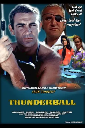 Poster to the movie "Thunderball" #640917