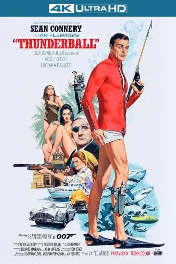 Poster to the movie "Thunderball" #640929