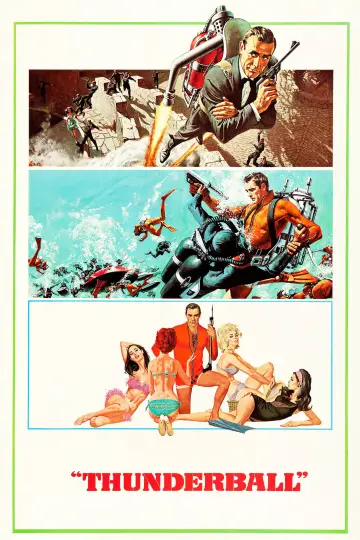 Poster to the movie "Thunderball" #640945