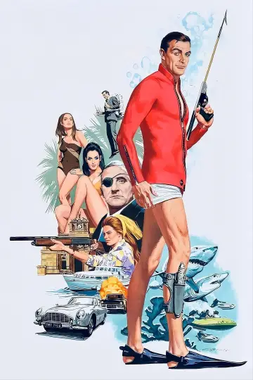 Poster to the movie "Thunderball" #846674