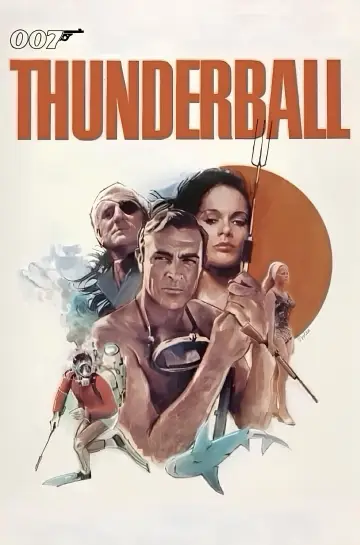 Poster to the movie "Thunderball" #846676