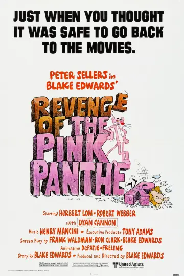 Poster to the movie "Revenge of the Pink Panther" #130943