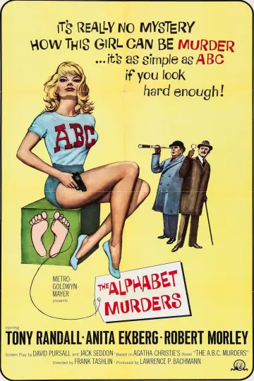 Poster to the movie "The Alphabet Murders" #1629844