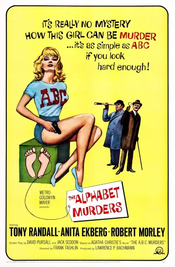 Poster to the movie "The Alphabet Murders" #1629845
