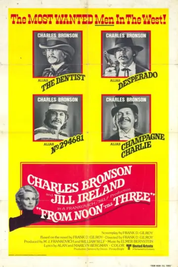 Poster to the movie "From Noon Till Three" #1106779