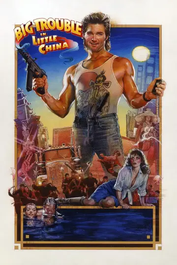 Poster to the movie "Big Trouble in Little China" #737401
