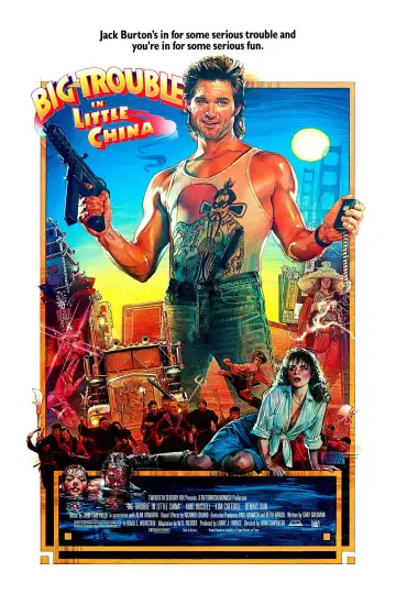 Poster to the movie "Big Trouble in Little China" #848626