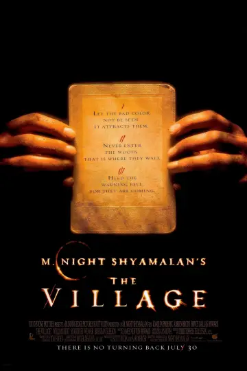 Poster to the movie "The Village" #728899