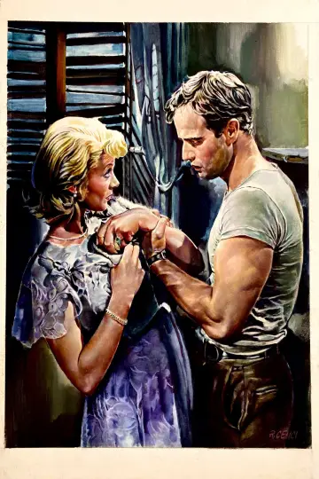 Poster to the movie "A Streetcar Named Desire" #1629287