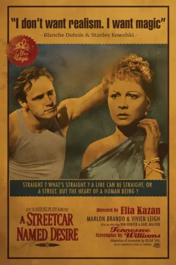 Poster to the movie "A Streetcar Named Desire" #1799785