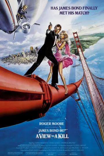 Poster to the movie "A View to a Kill" #295786