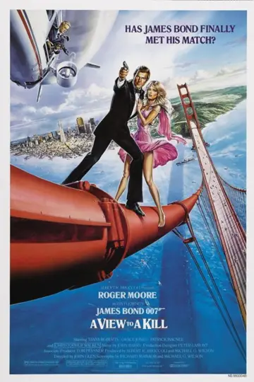 Poster to the movie "A View to a Kill" #654375
