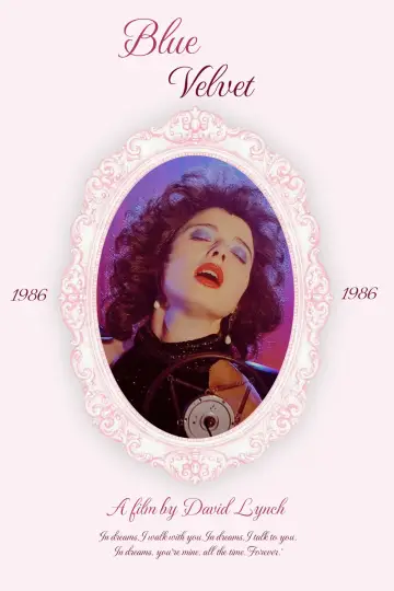 Poster to the movie "Blue Velvet" #1156878