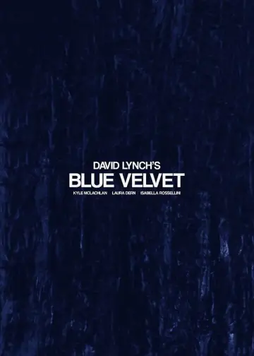 Poster to the movie "Blue Velvet" #1179721