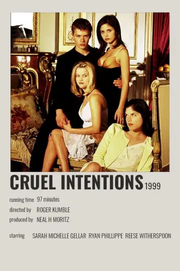 Poster to the movie "Cruel Intentions" #1301542