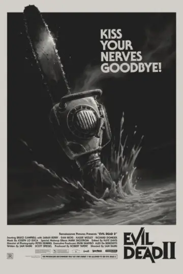 Poster to the movie "Evil Dead II" #1205396