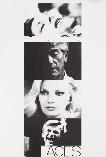 Poster to the movie "Faces" #1117577