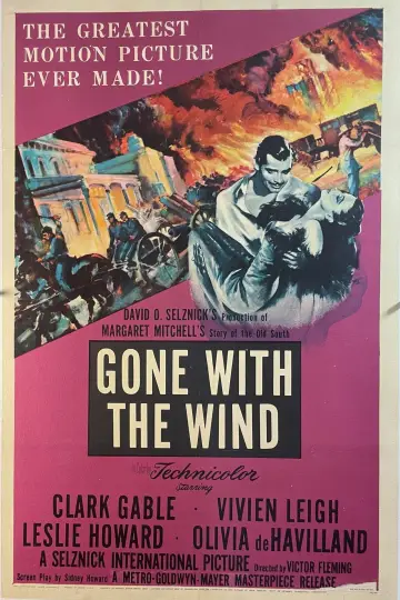 Poster to the movie "Gone with the Wind" #1178984