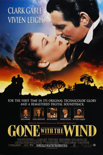 Poster to the movie "Gone with the Wind" #1178989