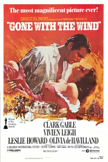 Poster to the movie "Gone with the Wind" #1529988