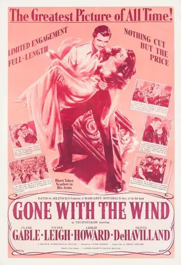 Poster to the movie "Gone with the Wind" #1529989