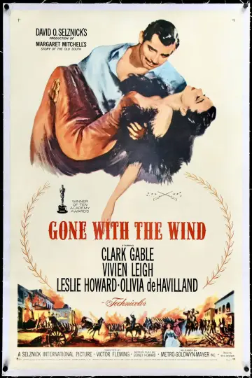 Poster to the movie "Gone with the Wind" #1529990
