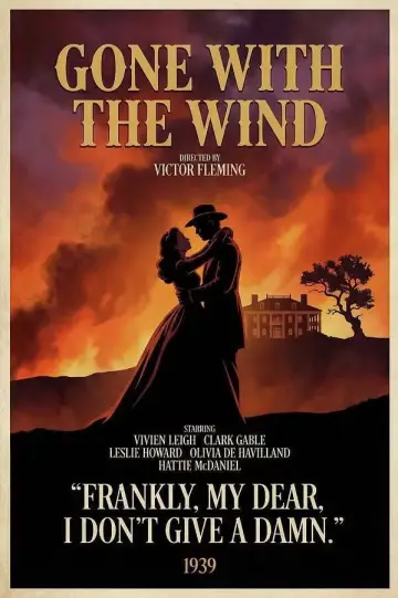 Poster to the movie "Gone with the Wind" #1529991