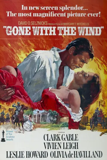 Poster to the movie "Gone with the Wind" #1796864