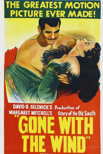 Poster to the movie "Gone with the Wind" #835228
