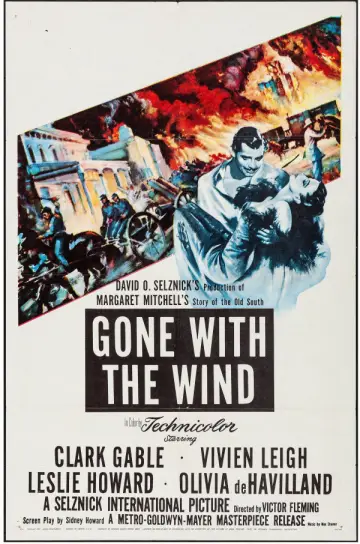 Poster to the movie "Gone with the Wind" #835235