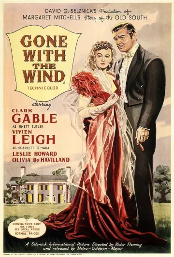 Poster to the movie "Gone with the Wind" #835248