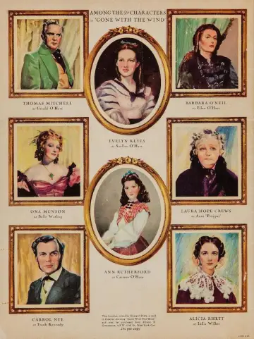 Poster to the movie "Gone with the Wind" #835250