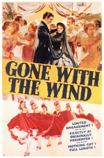 Poster to the movie "Gone with the Wind" #835257