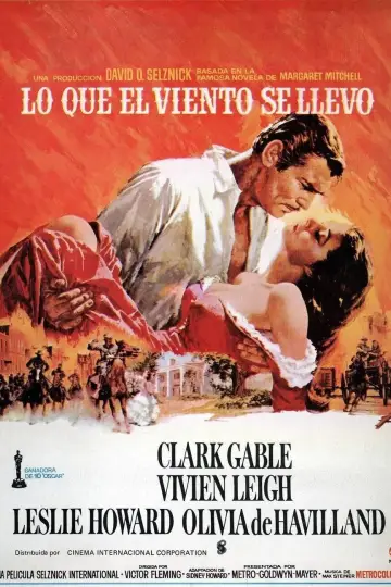 Poster to the movie "Gone with the Wind" #961409