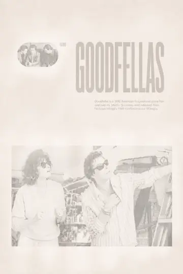 Poster to the movie "GoodFellas" #1576069