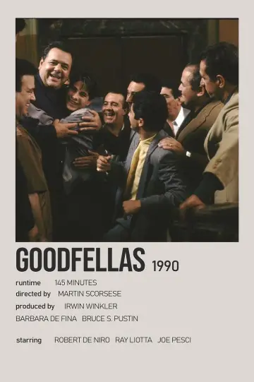 Poster to the movie "GoodFellas" #1626422