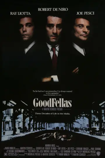 Poster to the movie "GoodFellas" #548556