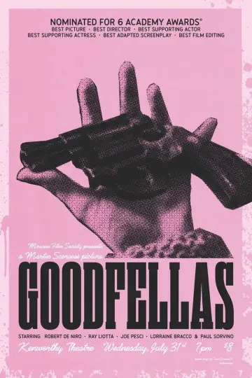 Poster to the movie "GoodFellas" #830282
