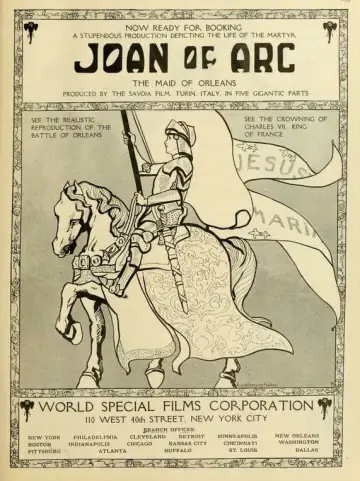 Poster to the movie "The Passion of Joan of Arc" #877481