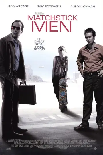 Poster to the movie "Matchstick Men" #652198