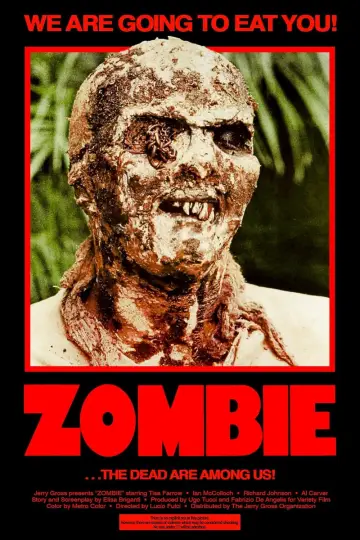 Poster to the movie "Zombie Flesh Eaters" #997011